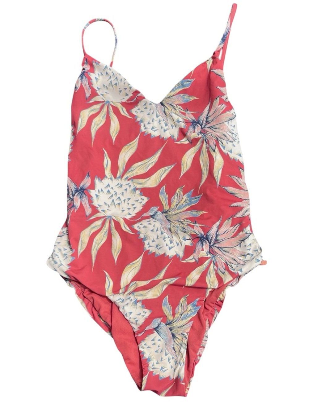 Roxy Terra Cotta Little Bandits One Piece Swimsuit (S) - Picture 4 of 12